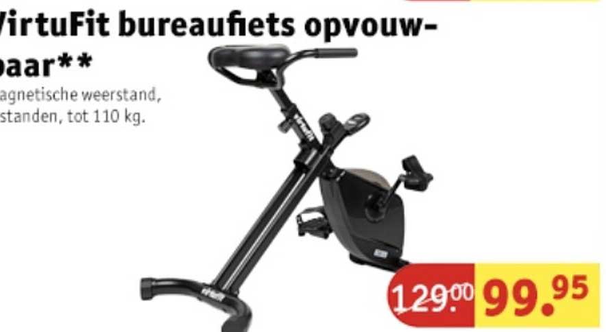 VirtuFit bureaufiets opvouwbaar