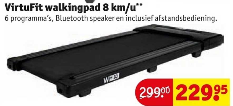 VirtuFit walkingpad 8 km/u**