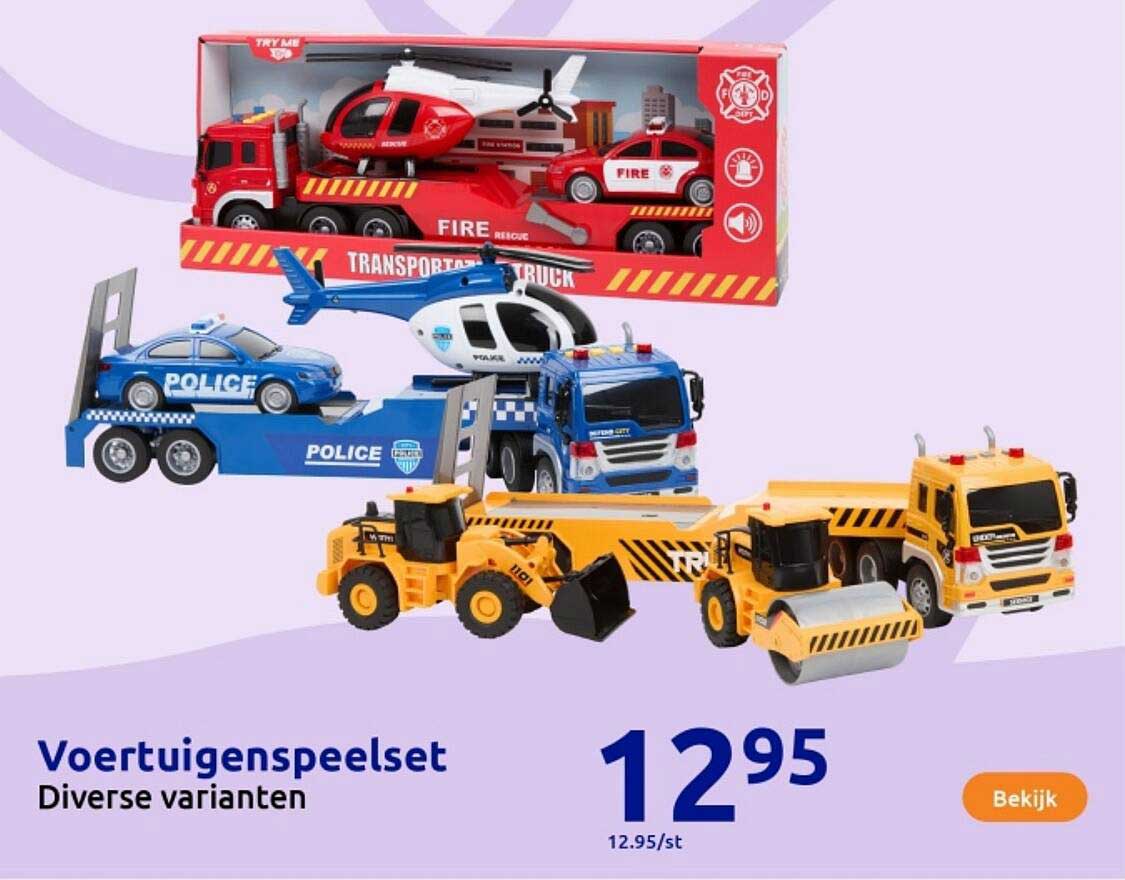 Voertuigenspeelset