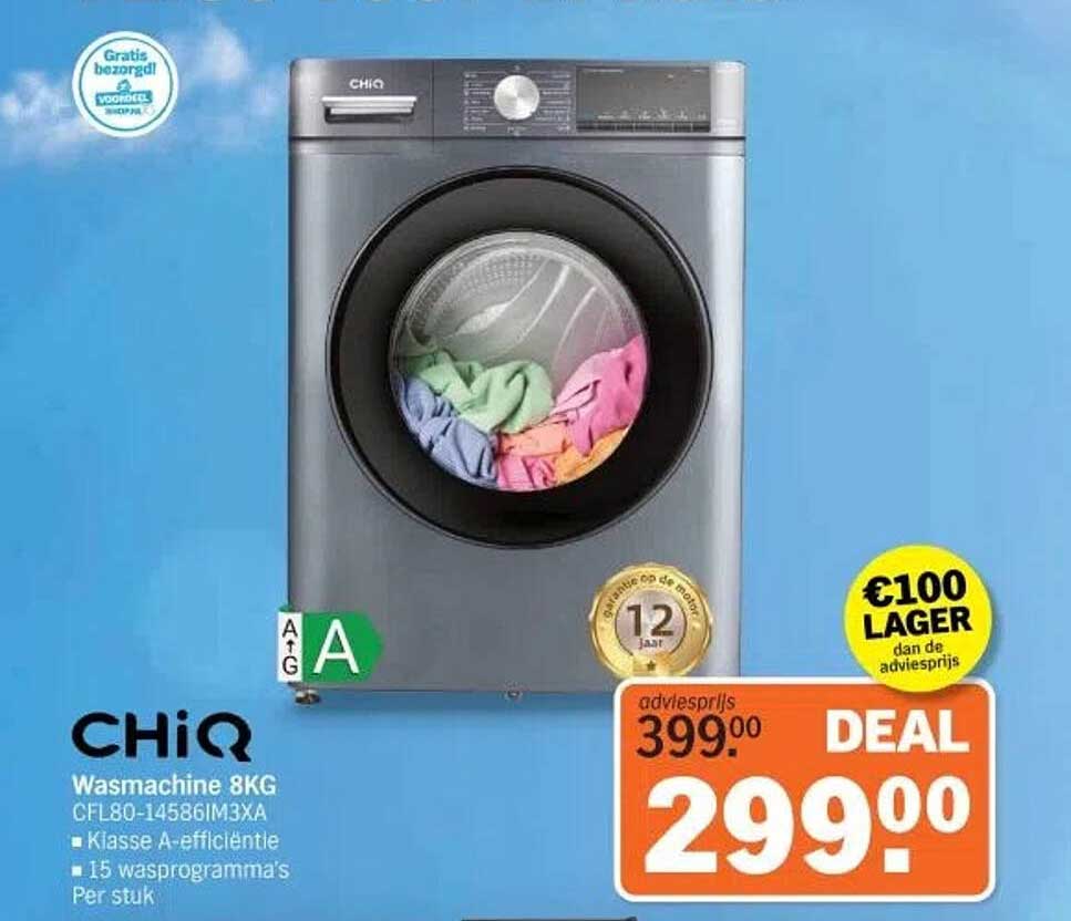 Wasmachine 8KG