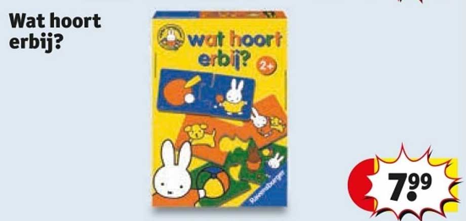 Wat hoort erbij?