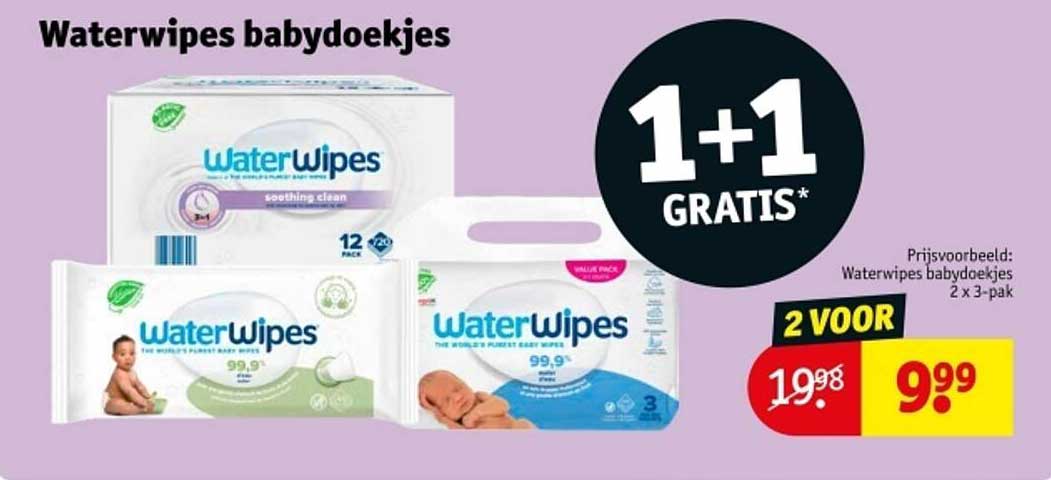 Waterwipes babydoekjes