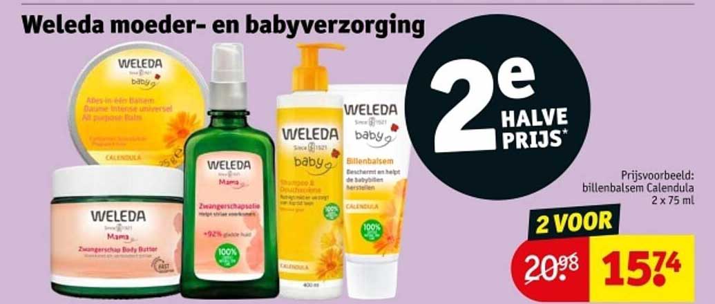 Weleda moeder- en babyverzorging