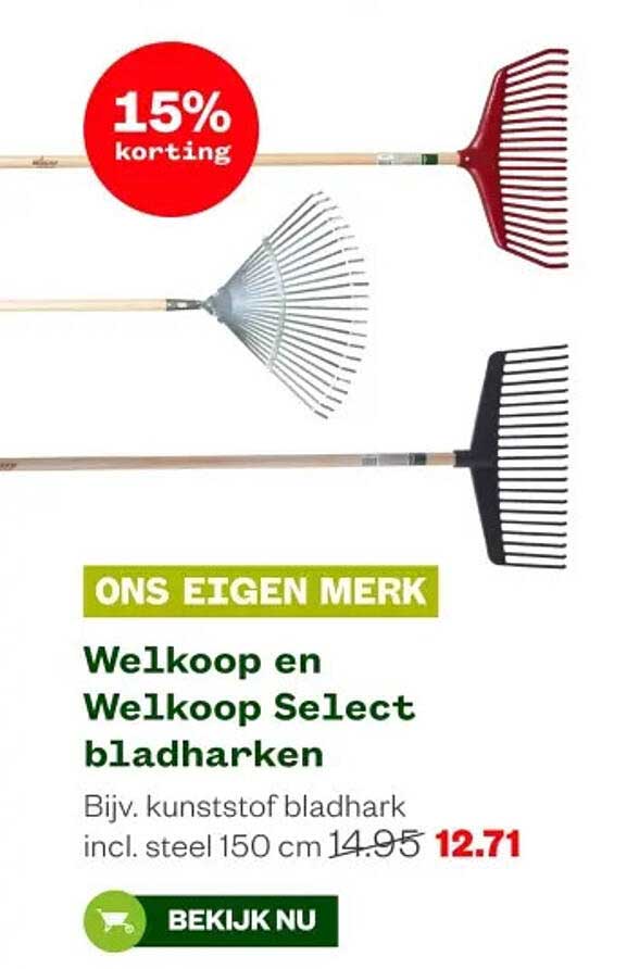 Welkoop en Welkoop Select bladharken