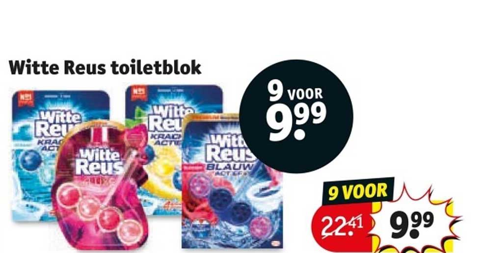 Witte Reus toiletblok