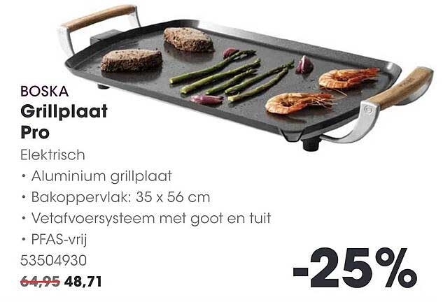 BOSKA Grillplaat Pro