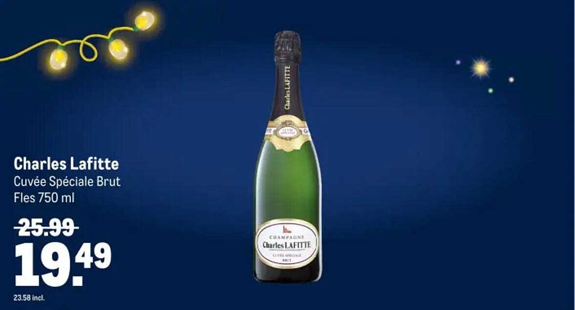 Charles Lafitte Cuvée Spéciale Brut Fles 750 ml