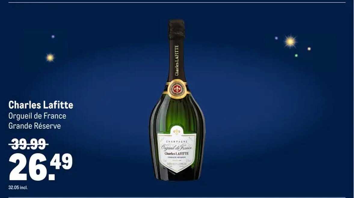 Charles Lafitte Orgueil de France Grande Réserve