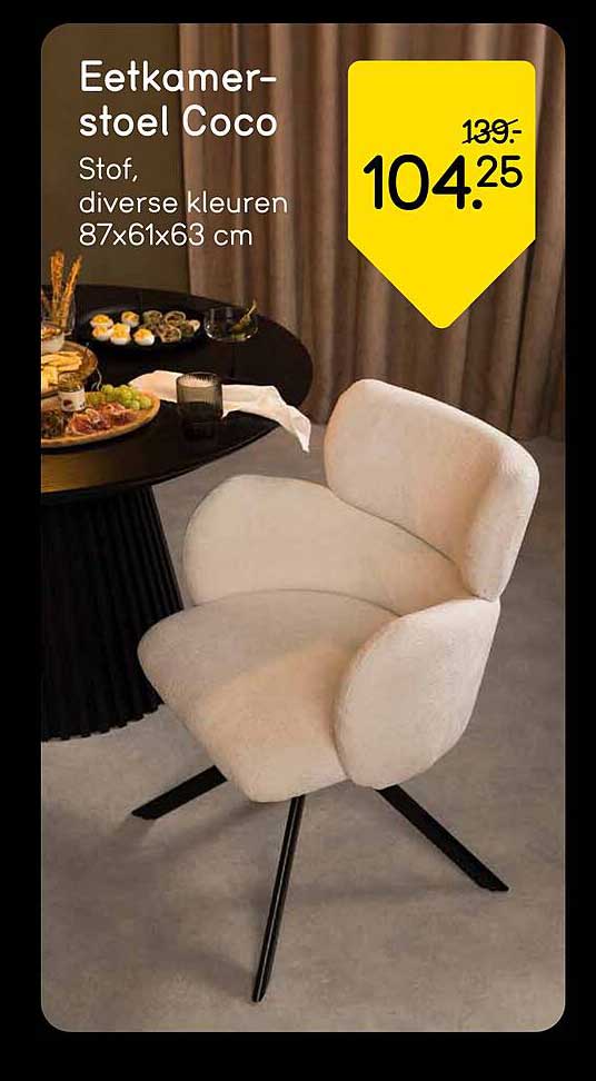 Eetkamerstoel Coco
