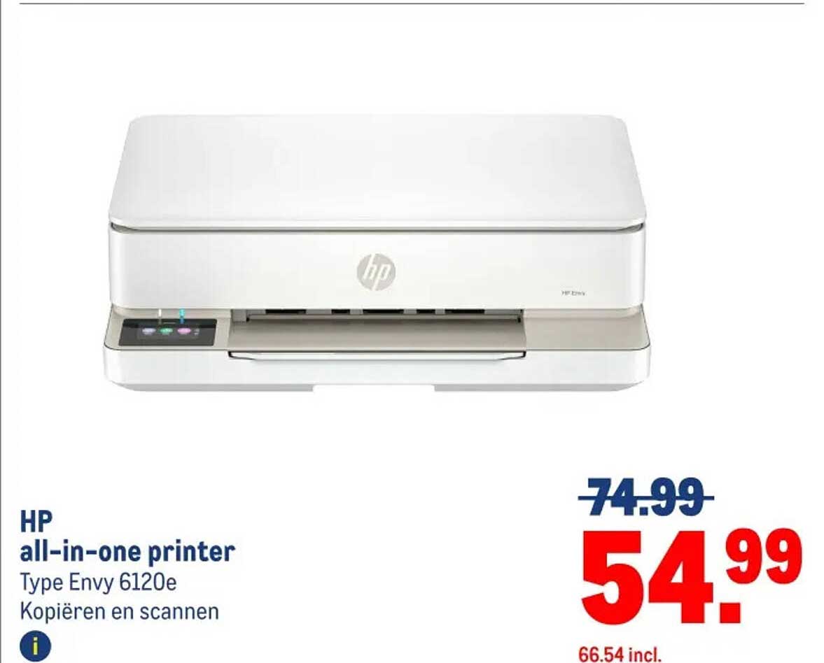 HP all-in-one printer Type Envy 6120e