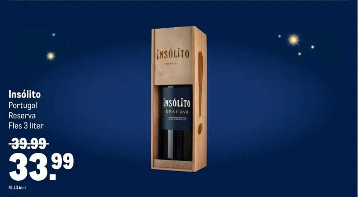 Insólito Portugal Reserva Fles 3 liter