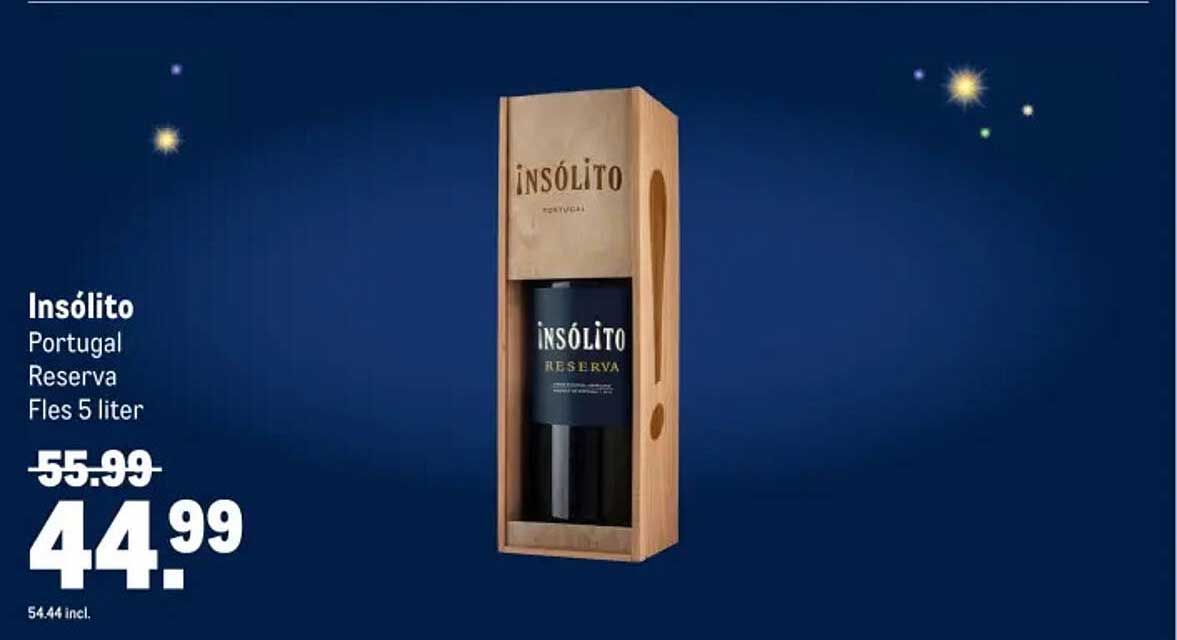 Insólito Portugal Reserva Fles 5 liter