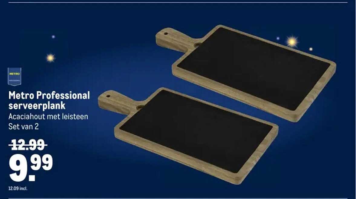 Metro Professional serveerplank