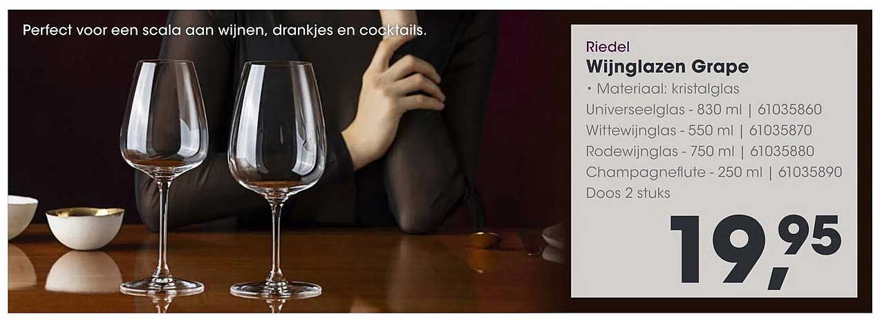 Riedel Wijnglazen Grape