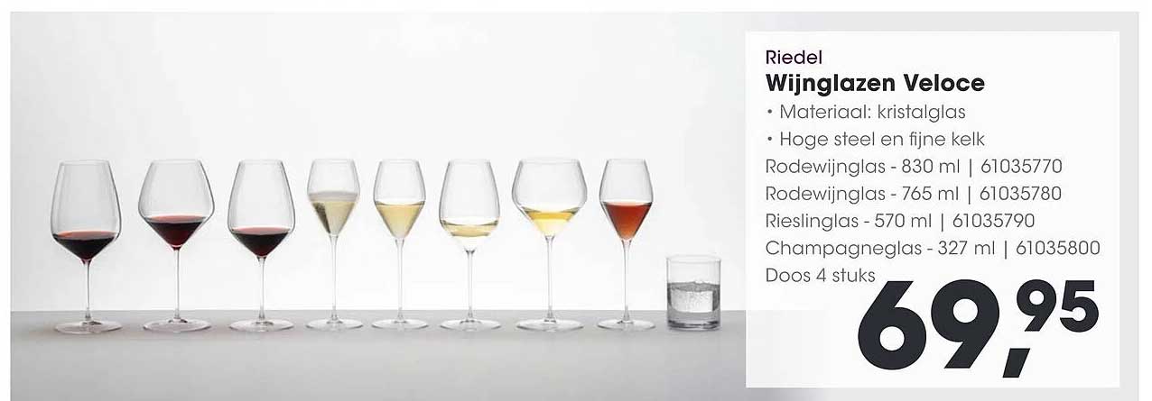 Riedel Wijnglazen Veloce