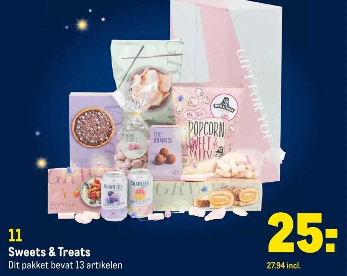 Sweets & Treats - Dit pakket bevat 13 artikelen
