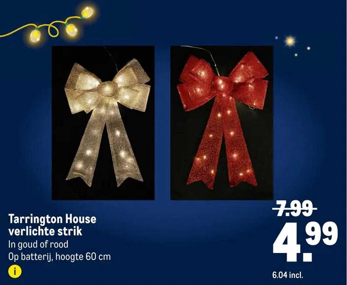 Tarrington House verlichte strik