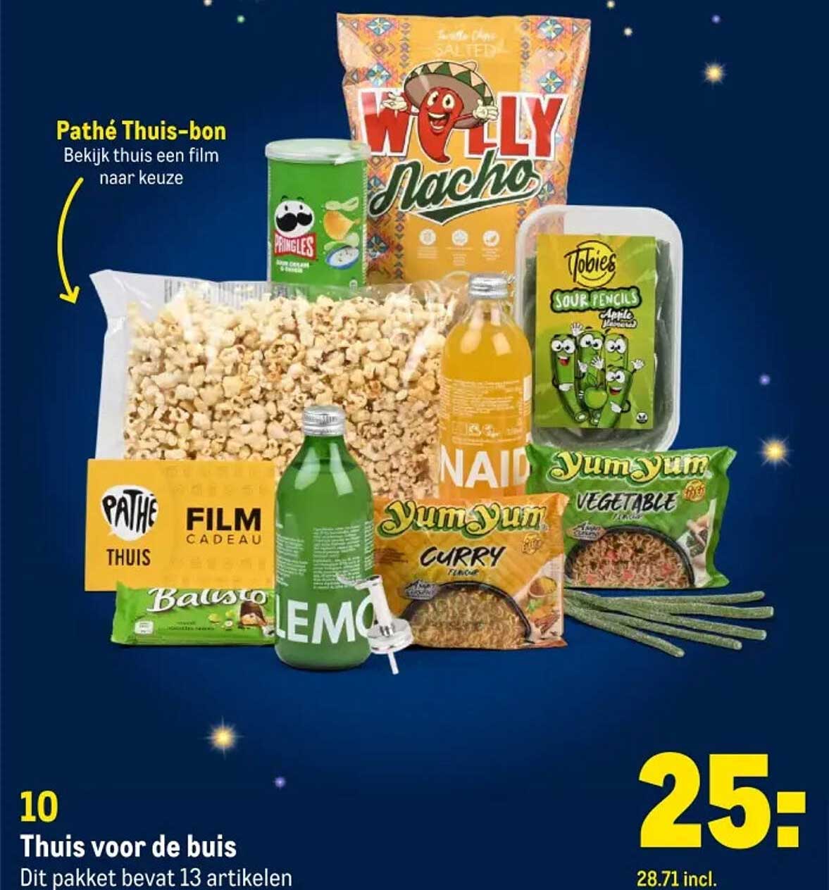 Thuis voor de buis - Dit pakket bevat 13 artikelen