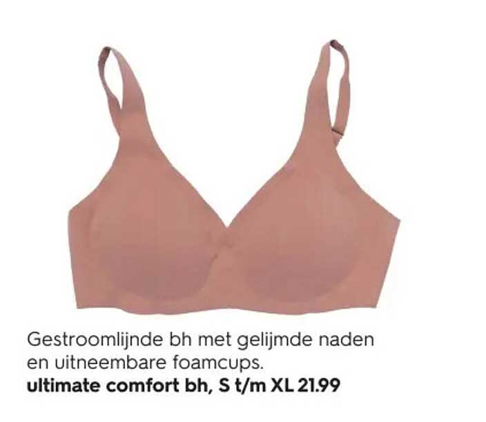 ultimate comfort bh, S t/m XL 21.99