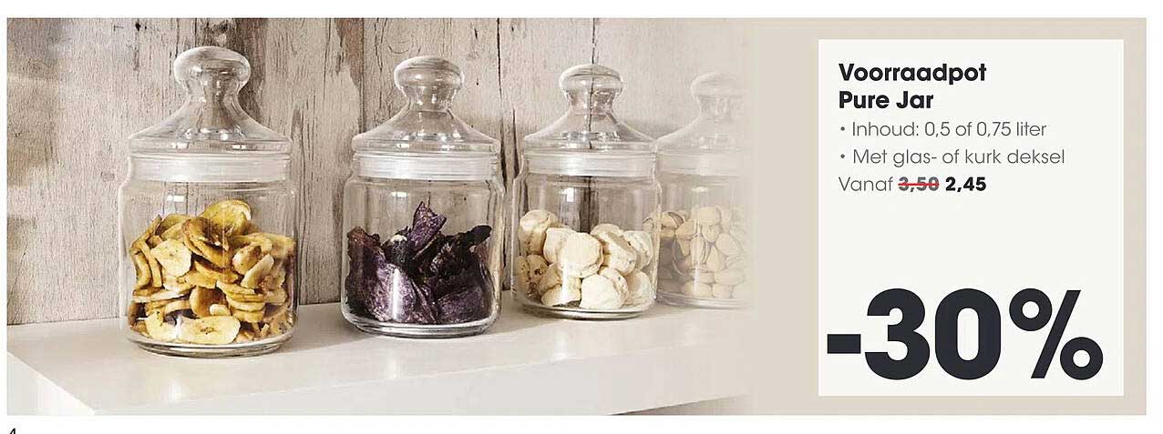 Voorraadpot Pure Jar