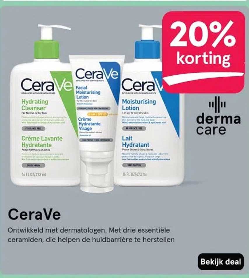 Cerave - 20% korting
