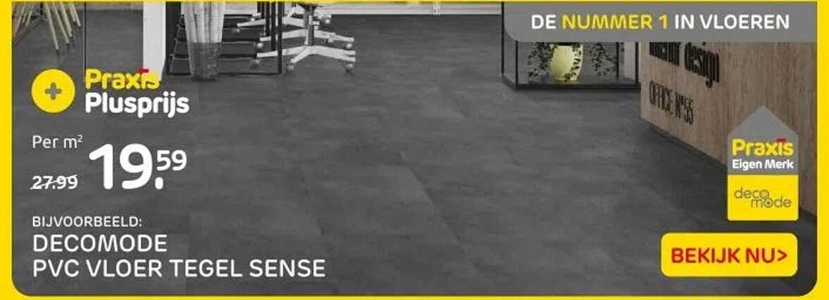 DECOMODE PVC VLOER TEGEL SENSE