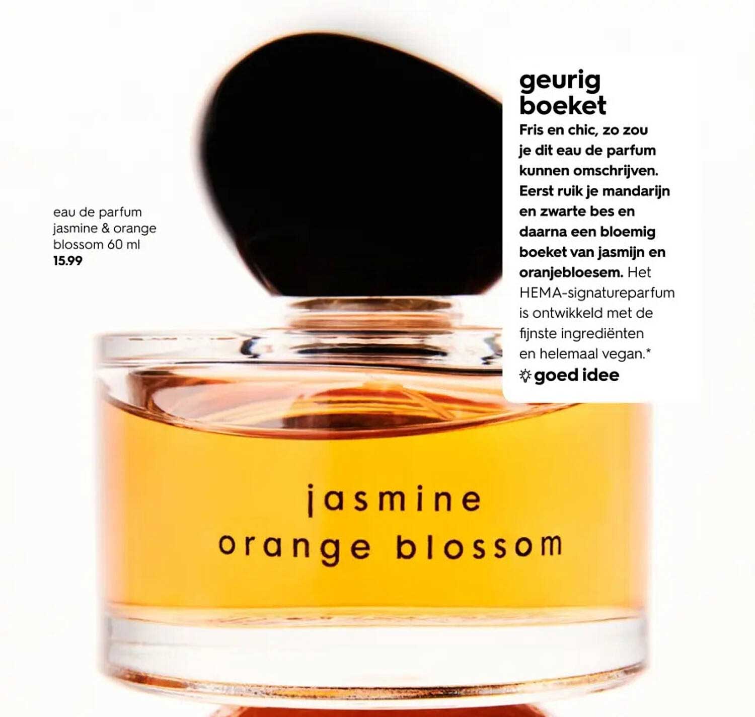 eau de parfum jasmine & orange blossom 60 ml