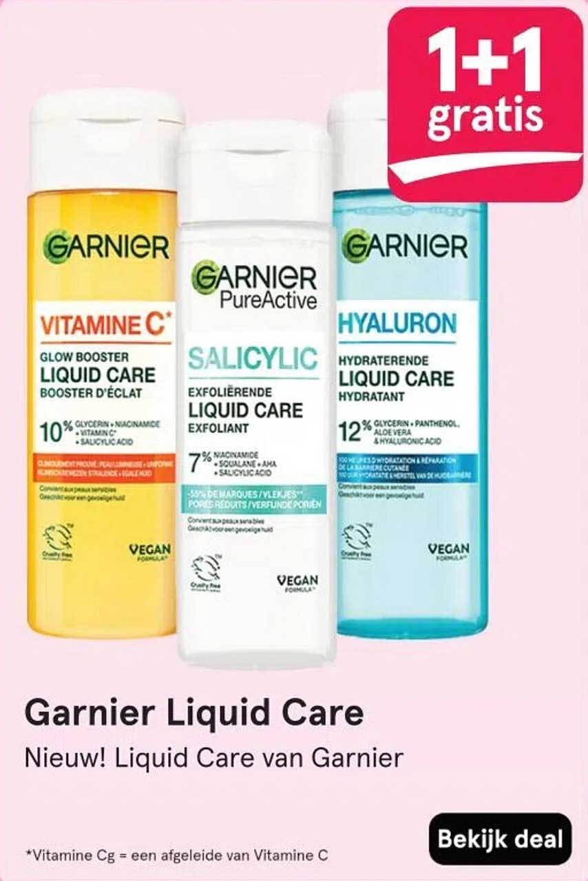Garnier Liquid Care - 1+1 gratis!