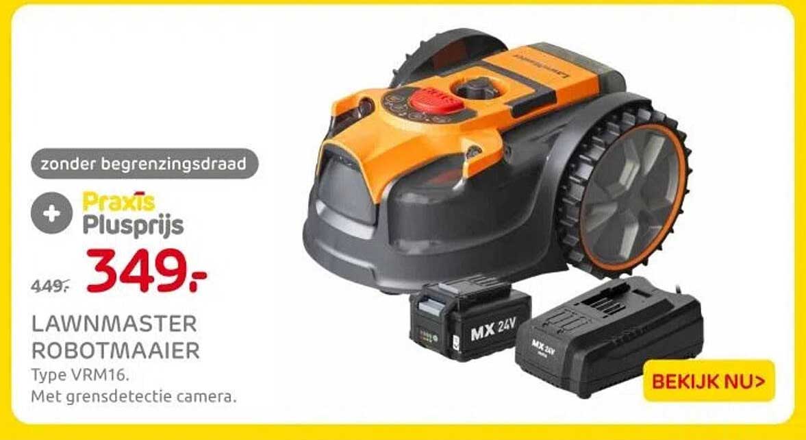 LAWNMASTER ROBOTMAAIER Type VRM16.