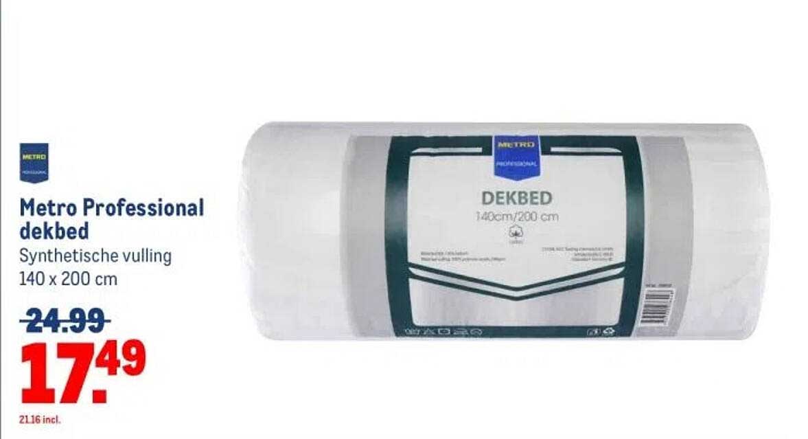 Metro Professional dekbed
