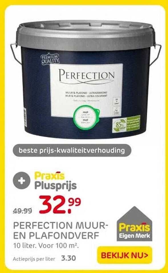 PERFECTION MUUR- EN PLAFONDVERF