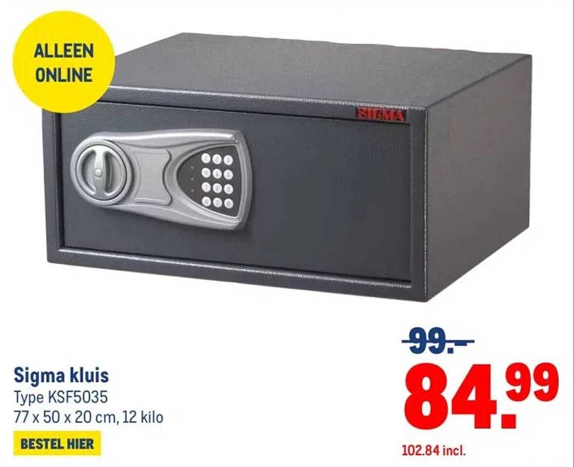 Sigma kluis Type KSF5035