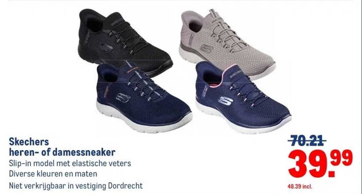 Skechers heren- of damessneaker
