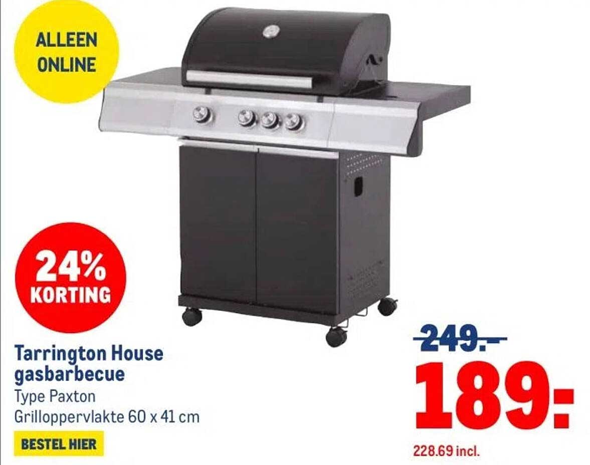 Tarrington House gasbarbecue Type Paxton