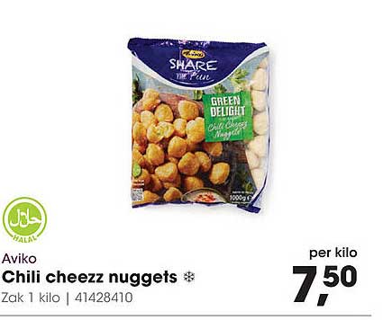 Aviko Chili cheezzz nuggets
