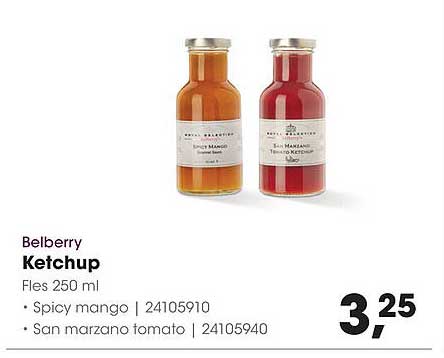 Belberry Ketchup