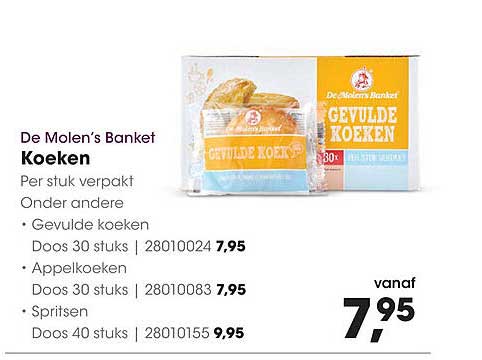 De Molen's Banket Koeken