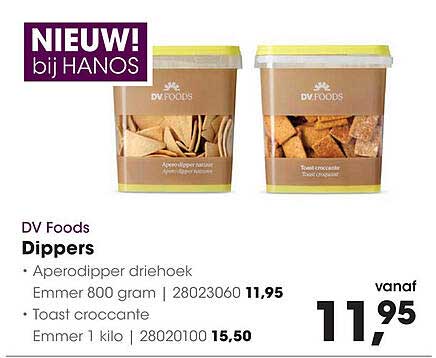 DV Foods Dippers