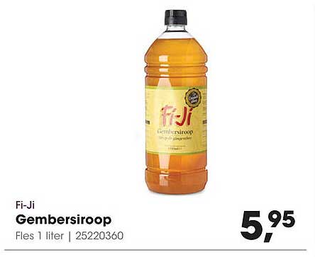 Fi-Ji Gembersiroop Fles 1 liter