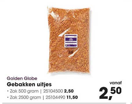 Golden Globe Gebakken uitjes