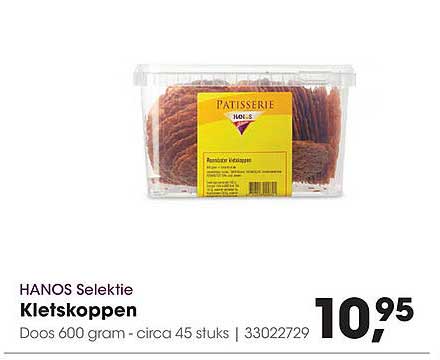 HANOS Selektie Kletskoppen