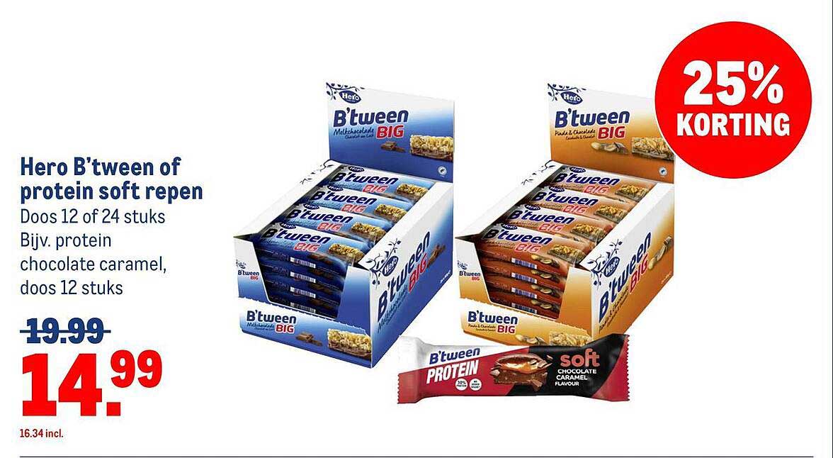 Hero B'tween of protein soft repen