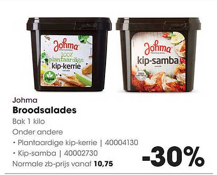 Johma Broodsalades 1 kilo -30%