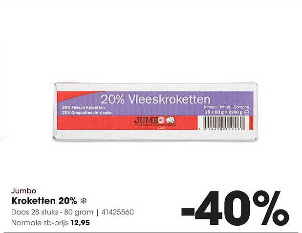 Jumbo Kroketten 20%
