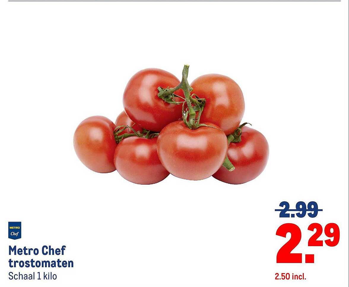 Metro Chef trostomaten Schaal 1 kilo