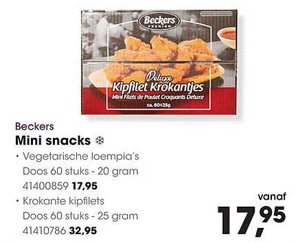 Mini snacks