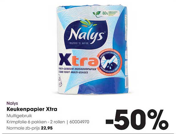 Nalys Keukenpapier Xtra