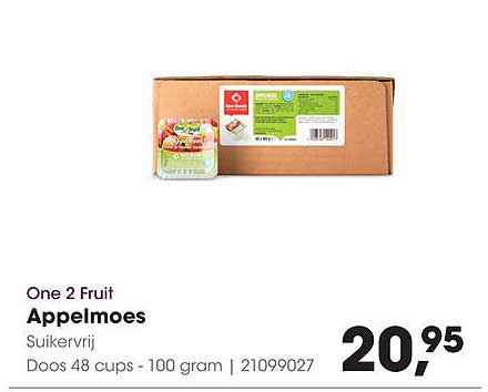 One 2 Fruit Appelmoes