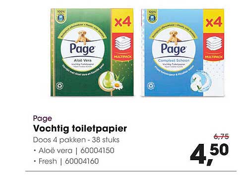 Page Vochtig toiletpapier