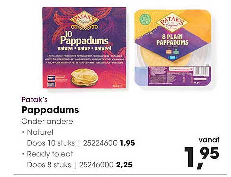 Patak's Pappadums